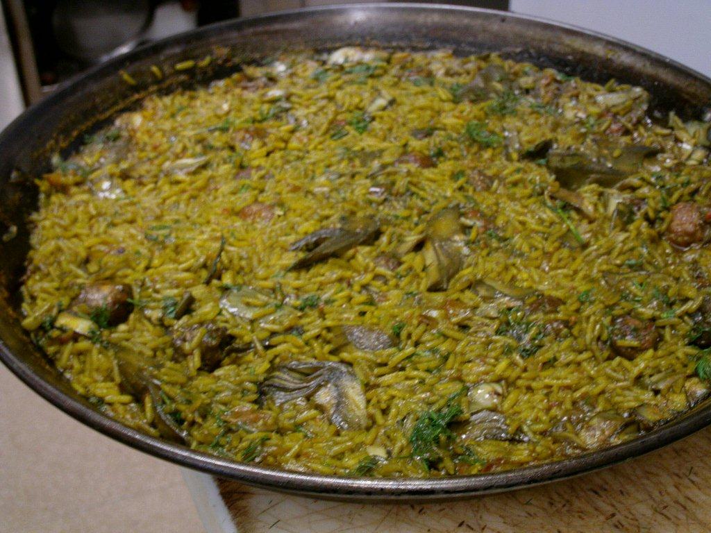 Paella Con Gambas Recetas Gallina Blanca